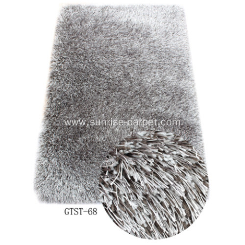 Soft & Silk Shaggy mix Yarn Rug